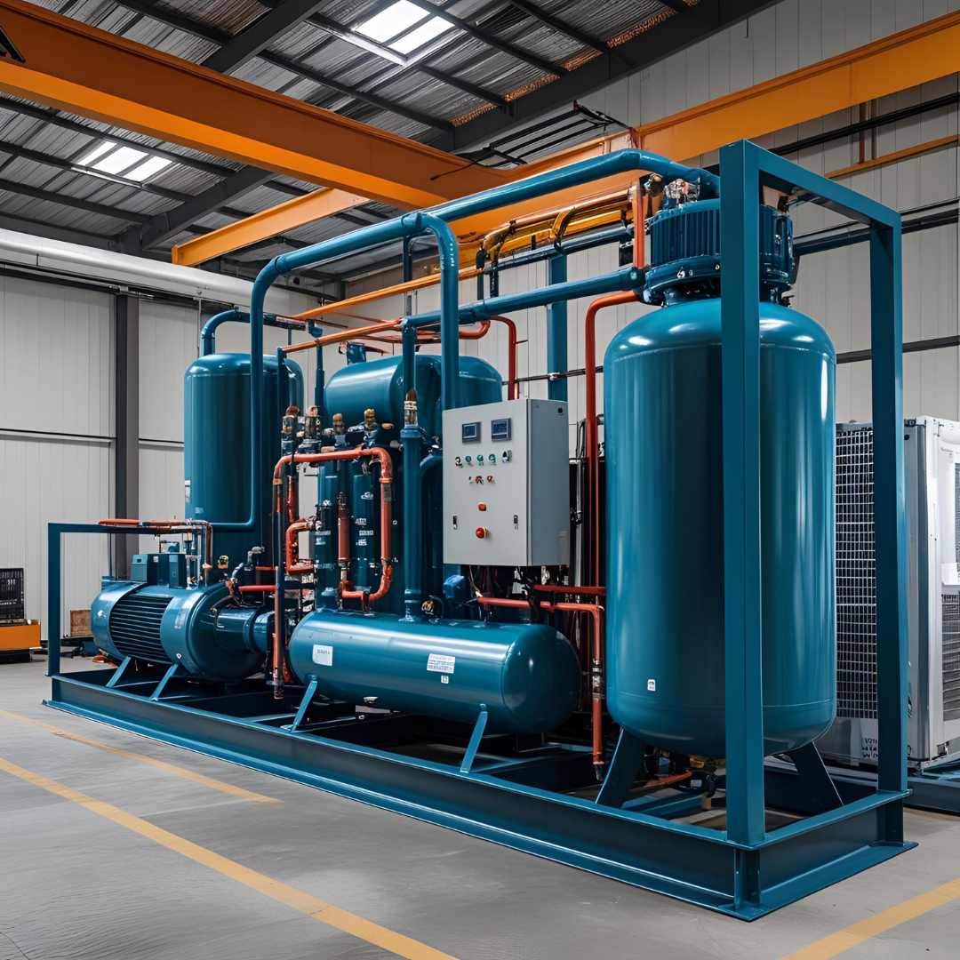 Industrial Refrigeration Setup